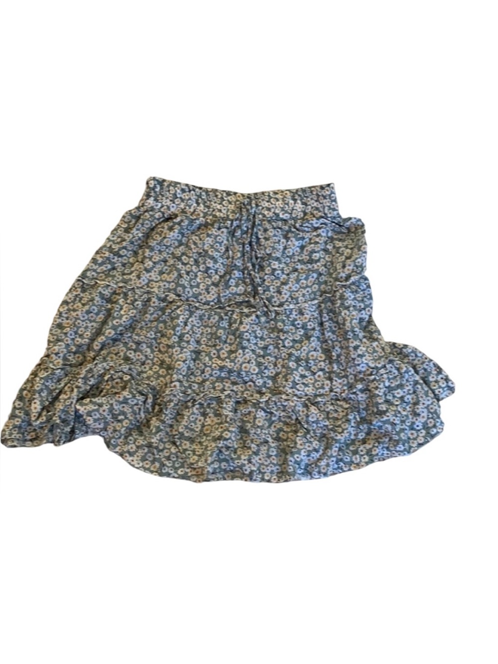 Princess Polly Green Floral Mini Skirt